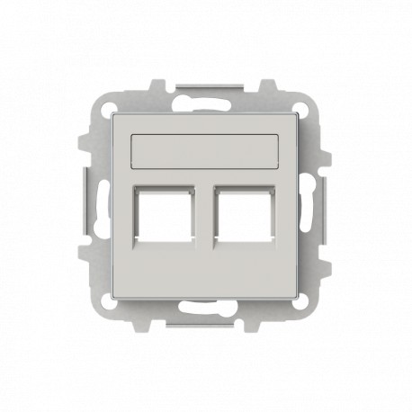 NIESSEN 2CLA851820A6201 2CLA851820A6201 8518.2 DN NIESSEN Tapa 2 conector con persiana DN